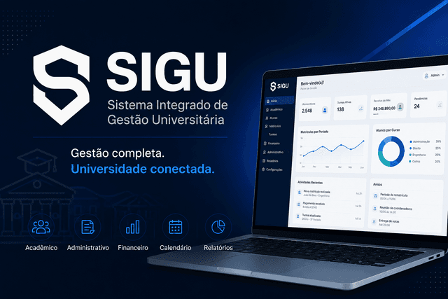 SIGU - Sistema Integrado de Gestão Universitária